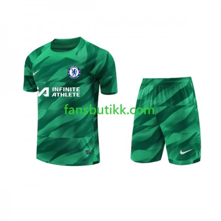 Fotballdrakt Chelsea Keeper Barn Tredjetrøye 2023-2024 Kortermet